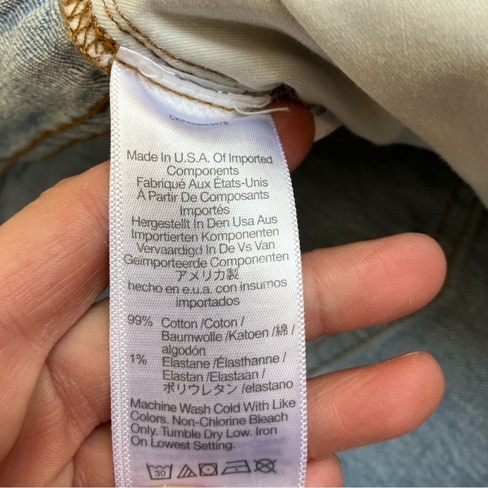 Madewell Sz 25 Balloon Jeans in Whistler Wash Light Wash 90s Mom Jean Retro - Picture 16 of 16